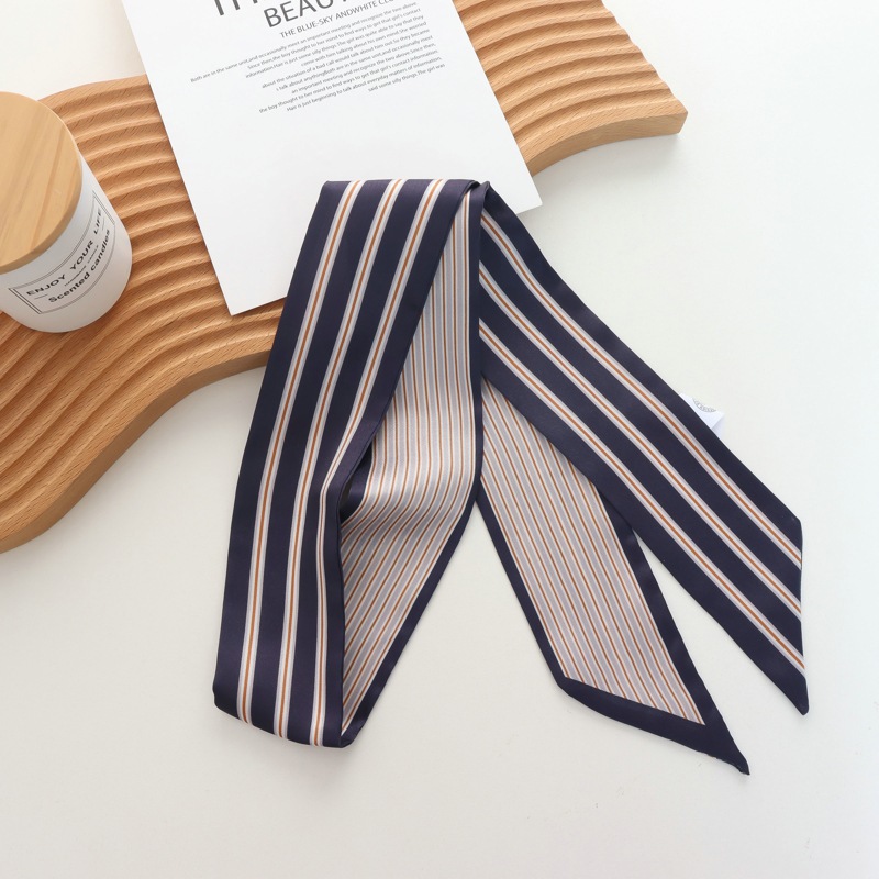 2025 novo listrado pequeno len - Silk Tie Striped avaliação e preço